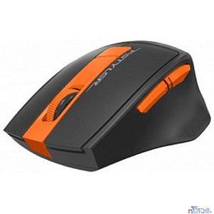 A-4Tech Мышь Fstyler FG30S ORANGE серый/оранжевый оптическая (2000dpi) беспроводная USB