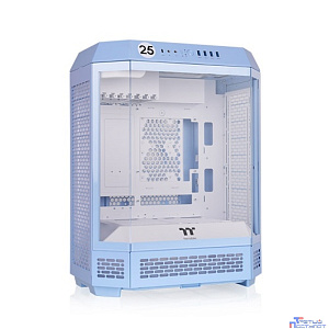Корпус Thermaltake The Tower 600 Hydrangea голубой без БП ATX 11x120mm 5x140mm 4xUSB3.0 audio bott PSU