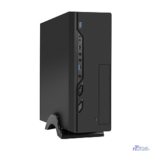 Exegate EX296294RUS Корпус Desktop ExeGate MI-208U2-M300 (mini-ITX/mATX, БП M300 с вент. 8см, 1*USB+2*USB3.0, аудио, черный)
