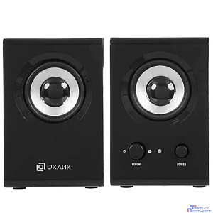Oklick OK-160 2.0 черный 6Вт