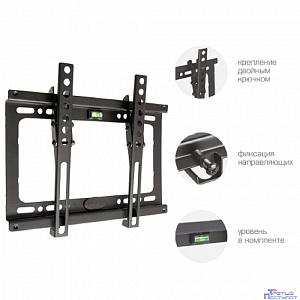 Kromax IDEAL-6 new Black, наст. для TV 15"-47", max 35 кг