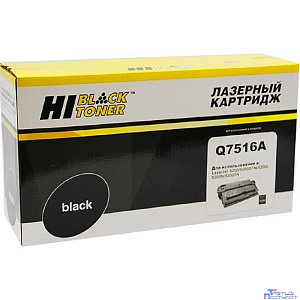 Hi-Black Q7516A Картридж для LaserJet 5200/5200n/5200tn/5200dtn (12000 стр.) с чипом