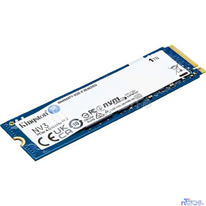 Kingston SSD NV3, 1000GB, M.2(22x80mm), NVMe, PCIe 4.0 x4, 3D TLC SNV3S/1000G