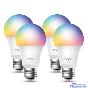 TP-Link Tapo L530E(4-pack) Умная многоцветная Wi-Fi лампа, 4 шт.