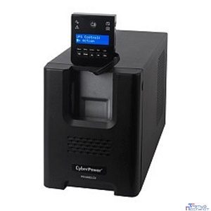 ИБП CyberPower PR1000ELCD {Line-Interactive, Tower, 1000VA/900W USB/RS-232/EPO/SNMPslot (8 IEC С13), 12В/12 Ач х 2}