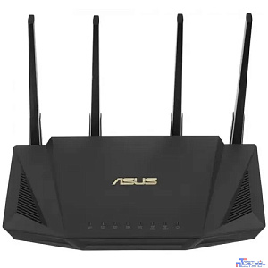 Роутер беспроводной ASUS RT-AX58U v2 4 LAN, 1000 Мбит/с, 4 (802.11n), 5 (802.11ac), 6 (802.11ax), 1 x USB 3.1, 3G, 4G/LTE, IPv6