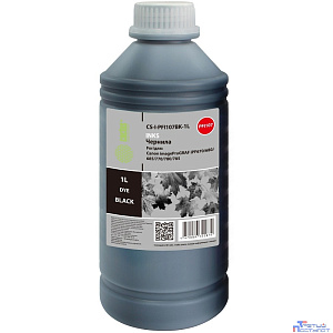 Чернила Cactus CS-I-PFI107BK-1L PFI-107 черный1000мл для Canon imageProGRAF iPF670/680/685/770/780/785