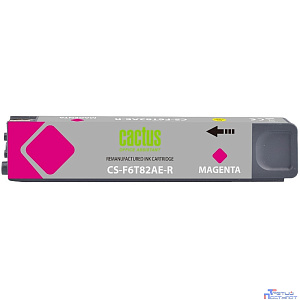 Картридж струйный Cactus CS-F6T82AE-R 973XL пурпурный (120мл) для HP PageWide Pro 452dw/477dw