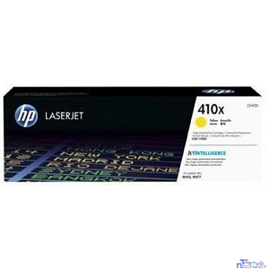 HP Картридж CF412XC 410X лазерный желтый увеличенной емкости (5000 стр) (белая корпоративная коробка)