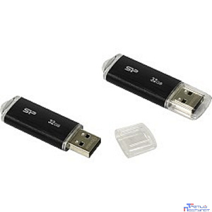 Silicon Power USB Drive 32Gb Ultima-II SP032GBUF2U02V1K {USB2.0, Black}