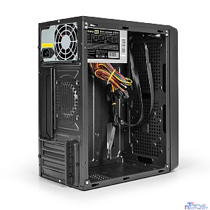 Exegate EX291052RUS Корпус Minitower ExeGate BAA-103-AA500 (mATX, БП AA500 с вент. 8см, 2*USB, аудио, черный)