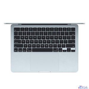 Apple MacBook Air 13-inch 2025 [MC6U4ZA/A] (КЛАВ.РУС.ГРАВ.) Sky Blue 13.6" Liquid Retina {(2560x1600) M4 10C CPU 10C GPU/16GB/512GB SSD/рекоменд.переходник 11007065} (A3240)