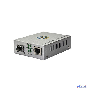 SNR-CVT-1000SFP Медиаконвертер 10/100/1000-Base-T / 100/1000Base-FX с SFP-портом