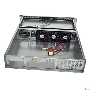 Exegate EX281292RUS Серверный корпус ExeGate Pro 2U550-HS08 <RM 19",  высота 2U, глубина 550, БП 1U-700ADS, 8xHotSwap, USB>
