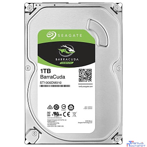 1TB Seagate BarraCuda (ST1000DM010) {Serial ATA III, 7200 rpm, 64mb buffer} RECERTIFIED HDD