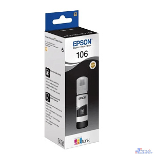 EPSON C13T00R140  Контейнер 106 с черными фото чернилами для L7160/7180, 70 мл
