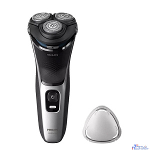 Электробритва Philips S3143/00 черный/серебристый