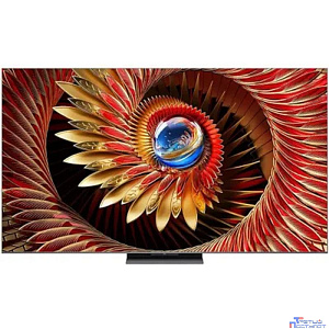 TCL 85" 85C8K QD-Mini LED Frameless черный 4K Ultra HD 144Hz DVB-T DVB-T2 DVB-C DVB-S DVB-S2 USB WiFi Smart TV