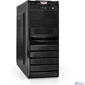 Exegate EX278399RUS Корпус Miditower Exegate XP-329S Black, ATX, <XP500, Black,120mm>, 2*USB, Audio