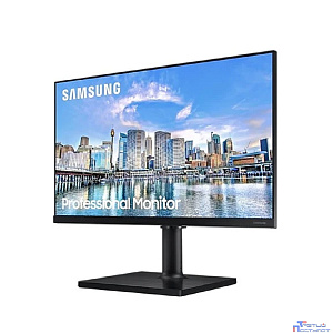 LCD Samsung 23.8" F24T450FQI Black с поворотом экрана {IPS 1920x1080 75Hz 4ms 178/178 250cd 1000:1 HDMI DisplayPort 2xUSB Pivot}
