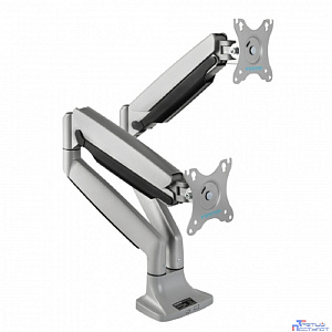 Kromax OFFICE-22 silver Настольный кронштейн для мониторов 17"-35" (до 2x15 кг)