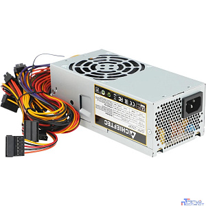 Chieftec 350W OEM GPF-350P [Smart] TFX v2.3,  A.PFC, КПД>85%, 2x SATA, 2x MOLEX, Fan 8 cm