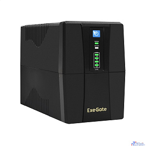 Exegate EP244543RUS ИБП Exegate Power  Back BNB-600  <600VA, Black, 2 евророзетки>