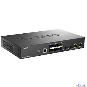 D-Link DGS-1210-10XS/ME/C1A Управляемый L2 коммутатор с 8 портами 1000Base-X SFP и 2 комбо-портами 10GBase-T/SFP+