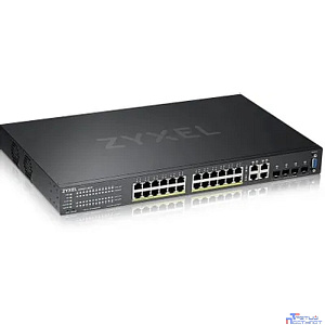 ZYXEL GS2220-28HP-EU0101F NebulaFlex Pro Коммутатор 28G 24PoE+ 375W управляемый