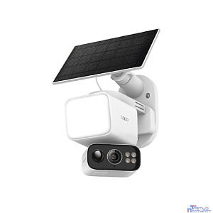 TP-Link Tapo C615F KIT Комплект умной поворотно-наклонной камеры с прожектором и солнечной панелью
