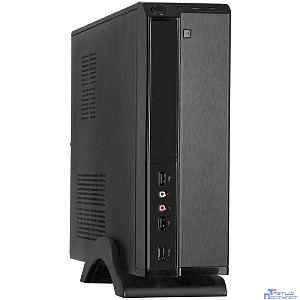 Exegate EX268688RUS Корпус MiniITX Exegate MI-207 Black, miniITX/mATX, <M300, 80mm>, 2*USB, Audio