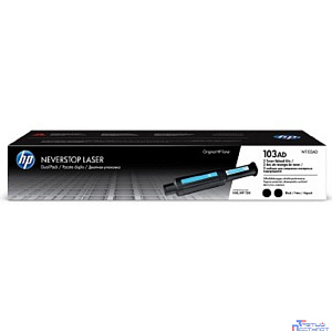 HP W1103AD Заправочный контейнер для принтера HP Neverstop тип 103A черный (2*2500 стр.)