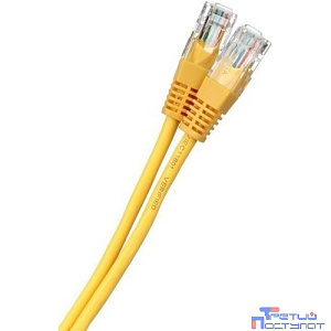 Aopen ANP511_5M_Y Патчкорд литой iOpen (Aopen/Qust) UTP кат.5е 5м желтый <ANP511_5M_Y>[6938510884893]