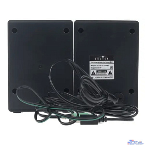 Oklick OK-126 2.0 черный 6Вт портативные