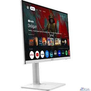 MSI Modern 27" MD272UPSW {IPS 3840x2160 60Hz 4ms 1000:1 300cd HDMI DisplayPort USB-C 2xUSB RJ45 Speaker Tilt Swivel Height Pivot White}