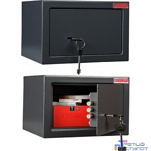 Сейф AIKO T-170 KL (Внешние размеры: 170x260x230 мм, Вес:3,7 кг) [S10399210514]