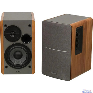 Edifier R1280T Silver/Brown {Активные, 2 x 21W RMS, 75-18000Гц, дерево, пульт ДУ}
