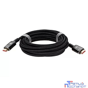iOpen ACG859B-5.0 Кабель интерфейсный HDMI-HDMI 19M/M,ver. 2.1 8KX60Hz (Econom) оплетка 5m