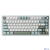 Клавиатура R75 проводная Sky Cyan, линейные свитчи RK Silver