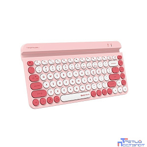 Клавиатура A4Tech Fstyler FBK30 розовый USB беспроводная BT/Radio slim Multimedia (FBK30 RASPBERRY)