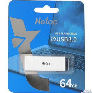Netac USB Drive 64GB U185 USB3.0 with LED indicator [NT03U185N-064G-30WH]