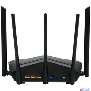 TENDA AC11 Wi-Fi маршрутизатор  двухдиапазонный стандарта AC1200 , 5 внешних антенн 6dBi, 1-port 10/100/1000Mbps WAN, 3-ports 10/100/1000Mbps LAN