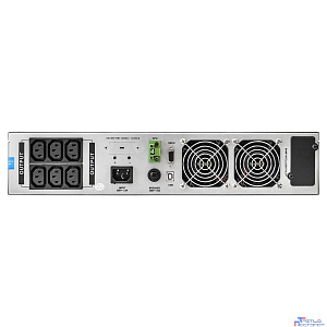 Exegate EP285647RUS ИБП On-line ExeGate PowerExpert ULS-2000.LCD.AVR.C13.USB.RS232.SNMP.2U <2000VA/2000W, On-Line, PF=1, LCD, 6*IEC-C13, RS232, USB, SNMP-slot, Rackmount 2U/Tower, Black>