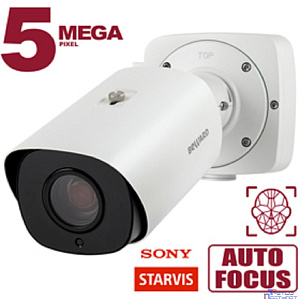 BEWARD SV3218RZX Уличная IP-Камера 5 Мп, 1/2.8'' КМОП Sony Starvis, 2xWDR до 120 дБ, 3 потока, H.265/H.264/MJPEG, 2592x1944, до 60к/c, моторизованный объектив 5.3-64 мм, 12х