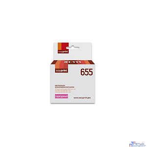 Easyprint CZ111AE Картридж (IH-111) № 655, для HP DeskJet IA 3525/4615/5525/6525 , пурпурный, с чипом