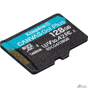 Micro SecureDigital 128GB Kingston SDCG4/128GBSP Canvas Go! Plus V30 A2 w/o adapter
