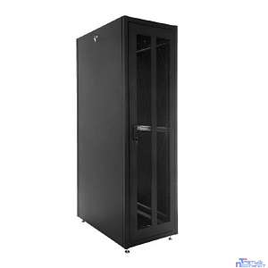 ЦМО Шкаф телекоммуникационный напольный ЭКОНОМ 42U (600 x 800) дверь перфорированная 2 шт., цвет черный [ШТК-Э-42.6.8-44АА-9005]