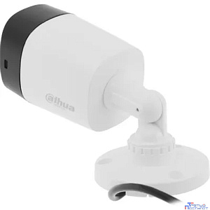 DAHUA DH-HAC-B1A21P-0280B Уличная цилиндрическая HDCVI-видеокамера 2Мп, 1/2.7” CMOS, объектив 2.8мм, ИК-подсветка до 20м, IP67, корпус: металл, пластик