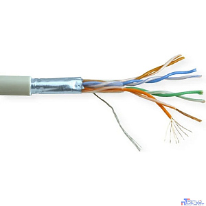 5bites Кабель FT5725-100A витая пара FTP / STRANDED / 5E / 24AWG / CCA / PVC / 100M