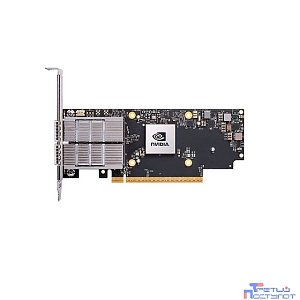 Mellanox MCX75310AAS-NEAT Сетевая Карта NVIDIA Mellanox ConnectX-7 PCIe x16 Stand-up, Ethernet 400 GbE, PCIe x16 Gen 4.0/5.0 [MCX75310AAS-NEAT]